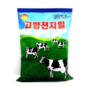 고향 전지밀 1000g 자판기용 분말차 우유차 타먹는 우유