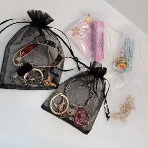 10x12cm 포장 망사 부직포 주머니 선물포장