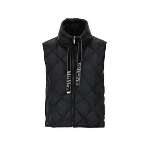 25SS 막스마라 더 큐브 여성 TREGIC 트레직 발수 조끼 패딩 블랙 TREGIC 002