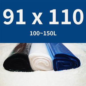 91x110cm 반투명, 청색, 검정 비닐봉투 50매(100~150L)(5개이하)