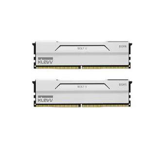 ESSENCORE KLEVV DDR5-6000 CL30 BOLT V WHITE 패키지 서린 (32GB(16Gx2)) 빈컴