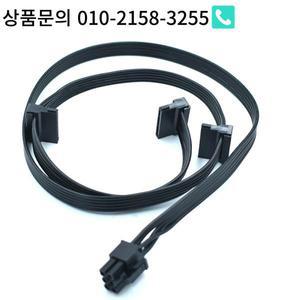 Seasonic 모듈러 PSU용 하드 드라이브 어댑터 스플리터 케이블 주변 장치 6 핀-SATA/IDE 로트당 10 개