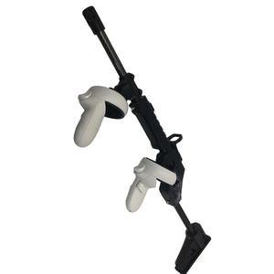 VR 게임 총 재고 오큘러스 퀘스트 2/1 컨트롤러용 슈팅 스탠드 향상된 경험 리프트 S용