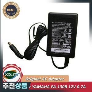 야마하 전자 오르간 전기 드럼 전원 공급 장치  AC 어댑터 충전기 12V 0.7A PA-130B 700mA 5.5x2.1mm