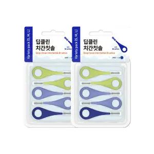 오스템 딥클린 치간칫솔 5개입 2세트