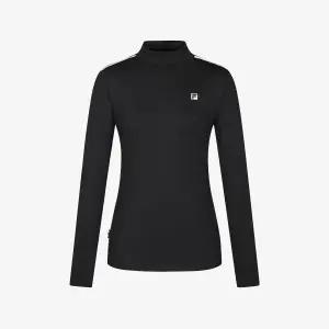 [휠라](광주신세계)[FILA] 테니스 모크넥 긴팔티 (FS2RLG4351F_BLK)