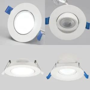 비츠온 LED 3인치 회전 다운라이트 매입등 5W 6W 7W 8W 타공 75mm 매립등