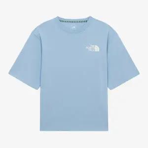 [노스페이스] [노스페이스 공식] NT7UR27C 듀로 반팔 티셔츠_ICE BLUE