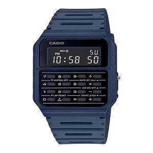 카시오 CA-53WF-2B 계산기 블루 디지털 남성용 시계 오리지널 뉴 클래식 CA-53