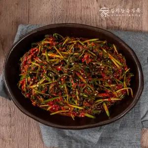 전라도 부추김치 1kg 별미김치 (국내산 재료만 사용 HACCP 당일제조) 김치담는가족