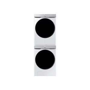 삼성 WF25DG8650BW2T AI 세탁기 25kg +건조기 21kg 상단 설치 키트 / KN