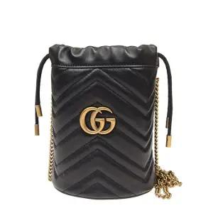 GUCCI GG마몽 미니 버킷백 (575163 DTDRT 1000)