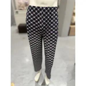 [트라이엄프](강남점)남성 폴리기모 체크 롱팬츠(TEMEF721NY)