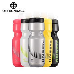 OFFBONDAGE 710ml 자전거 병 산악 도로 물병 야외 스포츠 플라스틱 휴대용 대용량 음료 사이클링