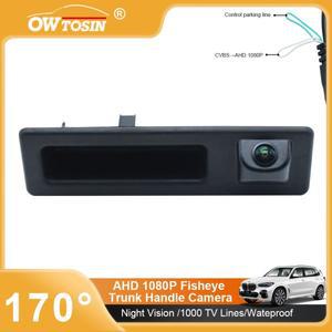 170 ° AHD 트렁크 핸들 차량 후방 카메라 BMW X1 F30 F25 E84 안드로이드 모니터용