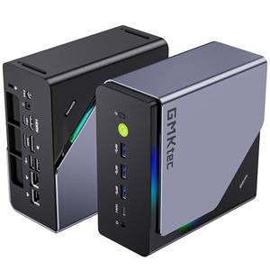 GMKtec 게이밍 미니 PC AMD Ryzen 7 H 255 (업그레이드된 8745HS) 32GB RAM 듀얼 NIC LAN 4K 디스플레이, WiFi 6E, USB3.2, USB-C, BT 5.2, DP, HDMI NUCBOX K12