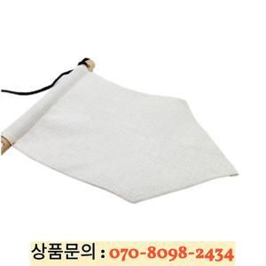 열승화 깃발 밝은 갈색 리넨 페넌트 장식 단면 인쇄용 빈 소모품