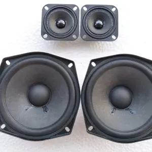 Focal 5인치 미드레인지 스피커 전면 듀얼 프리 미드우퍼 초점 저음 자동차