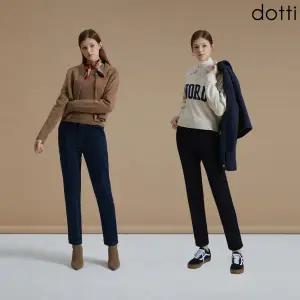 [도티 dotti] 도티 여성 텐션 기모 데님 팬츠 2종(DCBW)