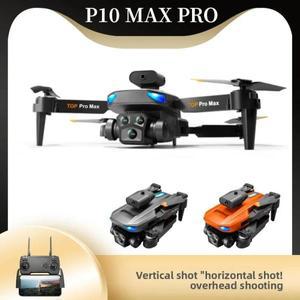 고화질 카메라와 WiFi FPV 고화질 듀얼 폴딩 RC 쿼드콥터 높이 유지 기능을 갖춘 P10 Pro MAX 드론