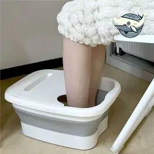 [셀러에이드]접이식 발 담그기 족욕 통 바스켓 발편한 접이식족욕 족욕세면대