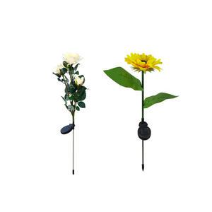 LED 태양광 장미 해바라기 꽃 조명 태양열 정원등/펜션/정원/야외