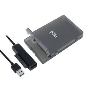 2.5 USB3.0 to SATA3 외장하드케이스 HDD SSD 보관 보호 UASP 고속 전송 리더기 젠더 케이블