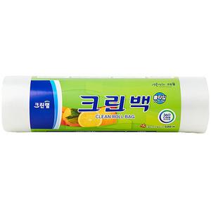 크린랩 크린롤백 30cmx40cm 대형 500매 비닐팩 비닐봉투 봉지 위생백 주방