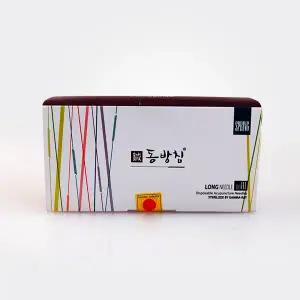 동방장침 쌈지포장-(1000pcs)75(mm)~90(mm)/일회용침