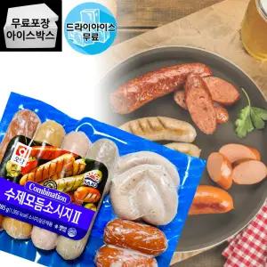 사조 오양 수제 모듬소시지 385g (10개이상 택배비무료) 안주용 캠핑 소세지 구이