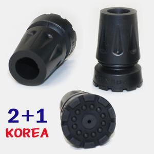 지팡이고무 지팡이발 2 ＋ 1 고무발 패킹 캡 바킹 보행스틱BF44