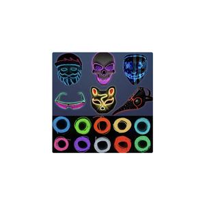 네온 조명 댄스 파티 장식 DIY 의상 LED 램프 스트립