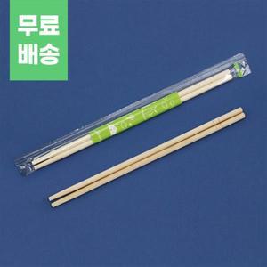 OPP포장 그린 젓가락 (1000)