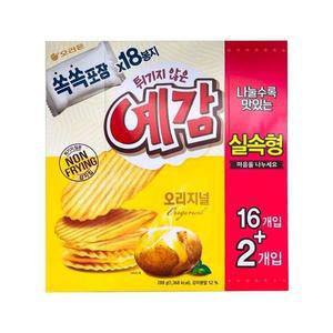 [오리온] [무료배송]오리온 예감 오리지널 대용량 18P 288g x 3개