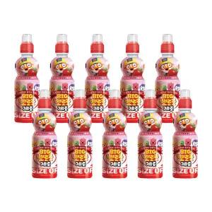 [롯데백화점]팔도 제로 빅 뽀로로음료 딸기 350ml X10개