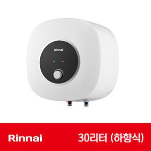 린나이 법랑 저장식 전기 온수기 30리터 하향식 벽걸이형 싱크대 카페 미용실 교체 설치 REW-W30INEJ