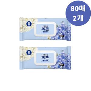 피죤 블루비앙카 건조기시트 80매x2개 드라이시트 향기좋은 종이