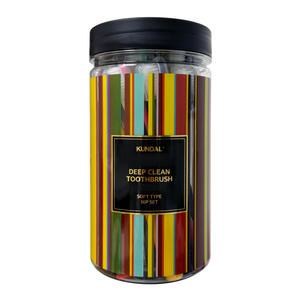 쿤달 딥클린 항균 이중미세모 칫솔 16개입 부드러운모 탄력모