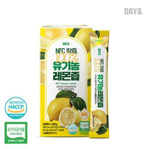 데이앤 NFC 착즙 100% 유기농 레몬즙 (20gx14포) 1박스