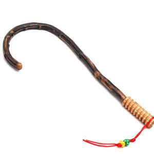 물음표 갈고리 지압기 36cm (오십견 어깨 등허리 목덜미 나무뿌리 물음표 안마기 안마봉 죽비)