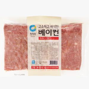 청정원 고소하고 바삭한 베이컨 1kg