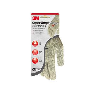 3M 슈퍼터프 열 방지 장갑 방염 방온 방열 내구성 미끄럼방지 기능 열작업 뜨거운물건 안전 캠핑 장갑