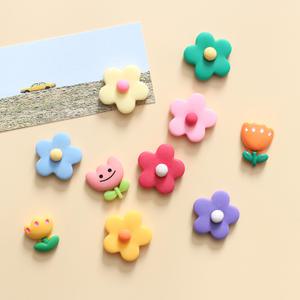 심플꽃 10P set 냉장고자석 마그넷 작지만 강력한 귀여운 메모홀더 현관문자석