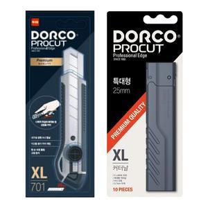 [기타]도루코 프로컷 프리미엄 XL701 커터칼 + 커터날 10p