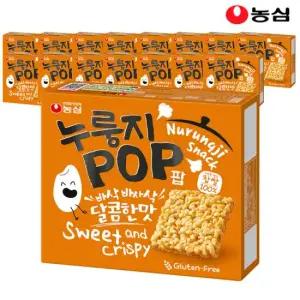 농심 누룽지팝 142g x 16개