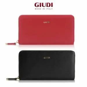 이태리 사피아노 소가죽 주디 여성 지퍼 장지갑