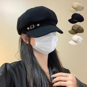 [다잇템]여자 빵 무지컬러 버킷햇 숏챙 부드러운 모자_P391560603
