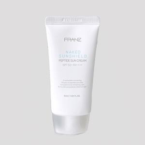 프란츠 선크림 50ml 1개 네이키드 선쉴드 펩타이드 유기자차