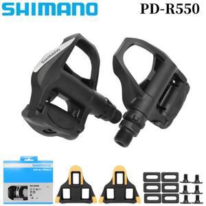 시마노 도로 자전거 페달, 알루미늄 합금 자동 SH11 클리트, PD-R550, 오리지널 PD