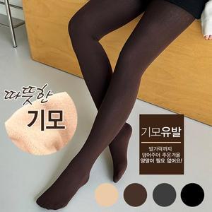겨울 기모 골프스타킹 여성 겨울 골프웨어 골프타이즈 커피